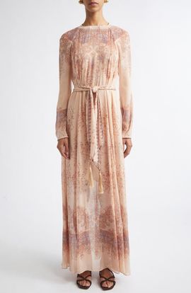 Zimmermann Zimmermann Valiant Print Long Sleeve Maxi Dress