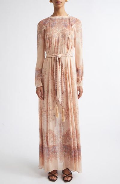 Zimmermann Zimmermann Valiant Print Long Sleeve Maxi Dress
