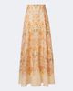 Zimmermann Zimmermann Valiant printed linen and silk maxi skirt - 1