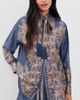 Zimmermann Zimmermann Valiant Relaxed Silk Button Down Shirt Navy Paisley - 2