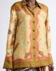 Zimmermann Zimmermann Valiant Scarf Print Silk Twill Button-Up Shirt - 5