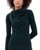 Zimmermann Zimmermann Valiant Scarf Pullover Bottle Green - 1