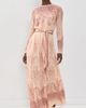 Zimmermann Zimmermann Valiant Sheath Dress Peach Paisley - 2
