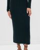 Zimmermann Zimmermann Valiant Straight Skirt Bottle Green - 2