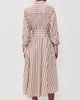 Zimmermann Zimmermann Valiant Tuck Shirt Dress Cream Rose Stripe - 3