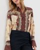 Zimmermann Zimmermann Valiant Twill Shirt Plum Scarf - 2