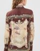Zimmermann Zimmermann Valiant Twill Shirt Plum Scarf - 3