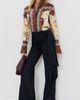 Zimmermann Zimmermann Valiant Twill Shirt Plum Scarf - 5