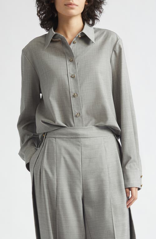 Zimmermann Zimmermann Valiant Wool Button-Up Shirt
