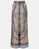 Zimmermann Zimmermann Wanderlust printed silk wide-leg pants - 1