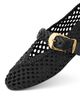 Zimmermann Zimmermann Women's Alchemy Woven Leather Ballerina Flats - 5