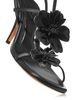 Zimmermann Zimmermann Women's Belara 85 Leather Flower High Heel Sandals - 5