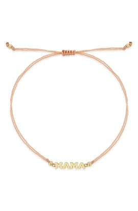 Zoë Chicco Zoë Chicco 14K Gold 4-Letter Slider Bracelet