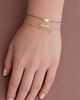 Zoë Chicco Zoë Chicco 14K Gold 4-Letter Slider Bracelet - 2