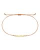 Zoë Chicco Zoë Chicco 14K Gold 4-Letter Slider Bracelet - 3