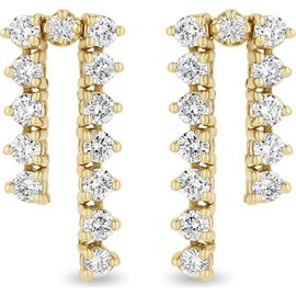 Zoë Chicco Zoë Chicco 14K Gold Diamond Tennis Drop Earrings