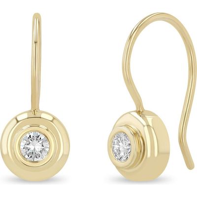 Zoë Chicco Zoë Chicco 14k Gold Diamond Wire Earrings