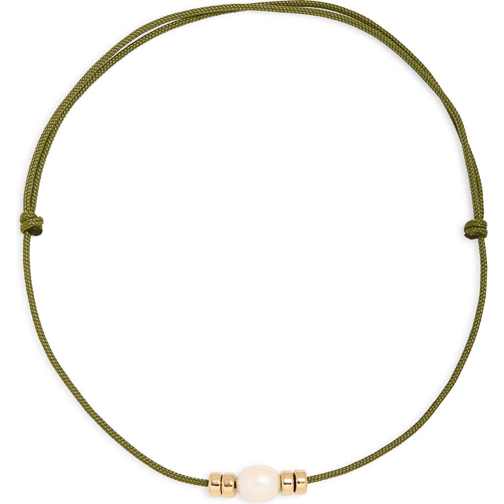 Zoë Chicco Zoë Chicco Baroque Cultured Pearl Paracord Necklace