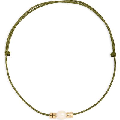 Zoë Chicco Zoë Chicco Baroque Cultured Pearl Paracord Necklace