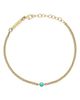 Zoë Chicco Zoë Chicco Bezel Set Turquoise Bracelet - 2