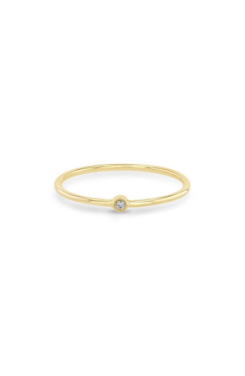 Zoë Chicco Zoë Chicco Diamond Bezel Ring