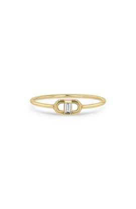 Zoë Chicco Zoë Chicco Diamond Oval Link Ring