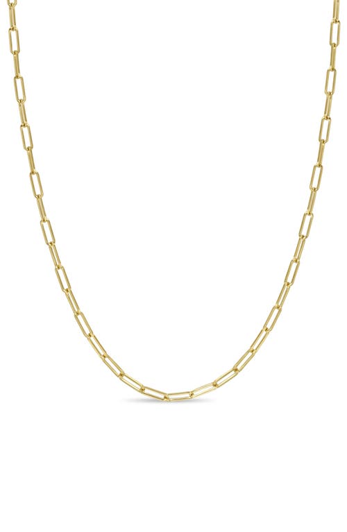 Zoë Chicco Zoë Chicco Small Paper Clip Chain Necklace