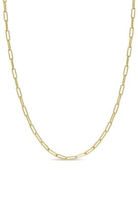 Zoë Chicco Zoë Chicco Small Paper Clip Chain Necklace