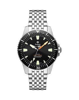 Zodiac Zodiac Pro-Diver Automatic Stainless Steel Watch, 42mm