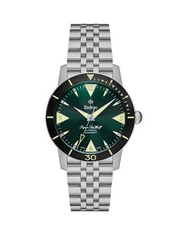 Zodiac Zodiac Skin Diver Automatic Stainless Steel Watch, 39mm