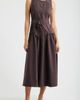 ZOE AND CLAIRE ZOE AND CLAIRE Belted Drop Waist Midi Dress - 1