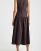 ZOE AND CLAIRE ZOE AND CLAIRE Belted Drop Waist Midi Dress - 2