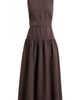 ZOE AND CLAIRE ZOE AND CLAIRE Belted Drop Waist Midi Dress - 5