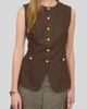 ZOE AND CLAIRE ZOE AND CLAIRE Diamond Quilted Vest - 1