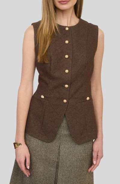 ZOE AND CLAIRE ZOE AND CLAIRE Diamond Quilted Vest
