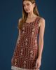 ZOE AND CLAIRE ZOE AND CLAIRE Embroidered Sleeveless Minidress - 4