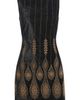 ZOE AND CLAIRE ZOE AND CLAIRE Embroidered Velvet Minidress - 5