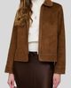 ZOE AND CLAIRE ZOE AND CLAIRE Faux Suede Utility Jacket - 1