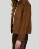 ZOE AND CLAIRE ZOE AND CLAIRE Faux Suede Utility Jacket - 3