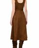 ZOE AND CLAIRE ZOE AND CLAIRE Stud Sleeveless Faux Suede Maxi Dress - 2