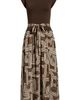 ZOE AND CLAIRE ZOE AND CLAIRE Twofer Tie Waist Midi Dress - 5