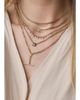 Zoe Chicco 14K Alternating Baguette and Round Diamond Small Box Chain Necklace - 2