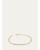 Zoe Chicco 14K Diamond Bezel Tennis Segment Small Curb Chain Bracelet - 1