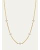 Zoe Chicco 14K Diamond Quad 5 Station Necklace, 2mm - 1