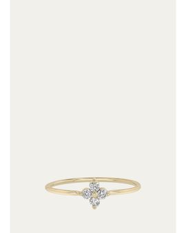 Zoe Chicco 14K Diamond Quad Ring