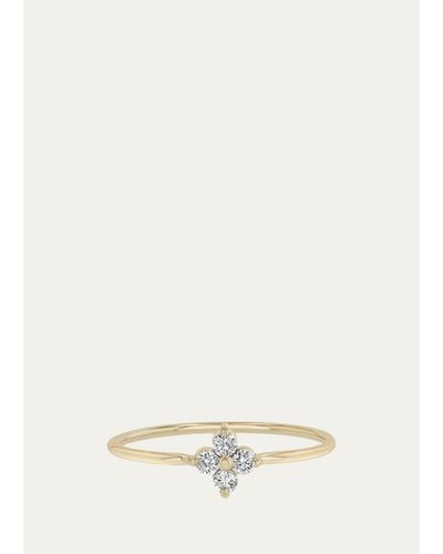Zoe Chicco 14K Diamond Quad Ring