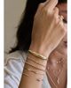 Zoe Chicco 14K Floating 5 Diamond Chain Bracelet - 2
