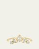 Zoe Chicco 14K Graduated Diamond Fan Ring - 1