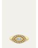 Zoe Chicco 14K Marquise Pave Diamond Halo Signet Ring - 1