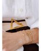 Zoe Chicco 14K Small Puffed Mariner Chain Diamond Bracelet - 2